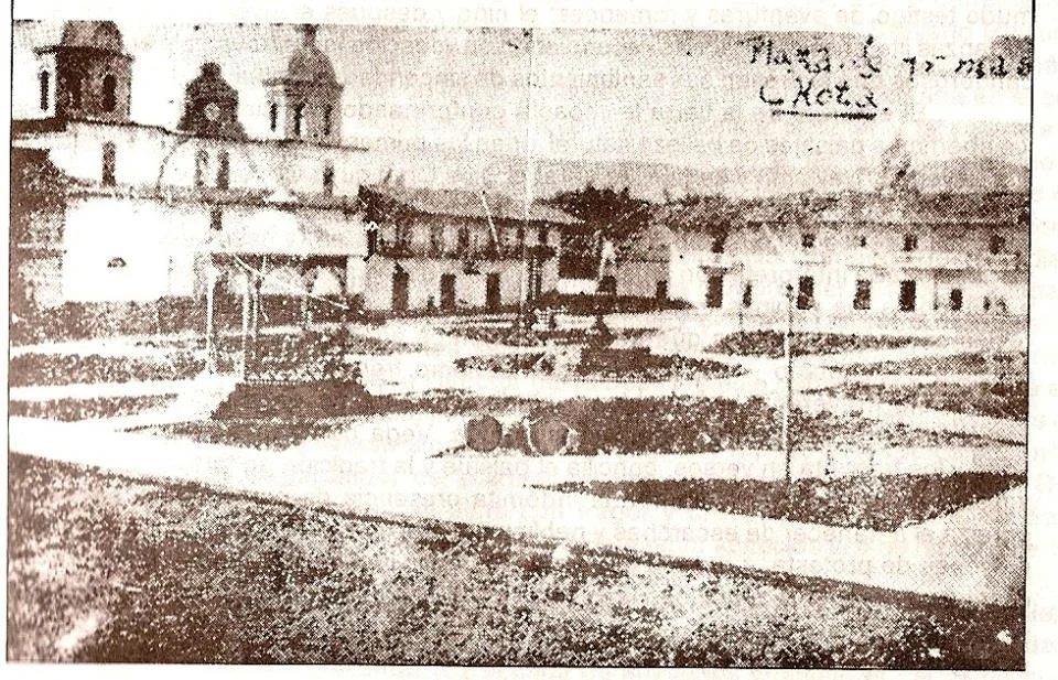 Plaza de Armas de Chota, 1930