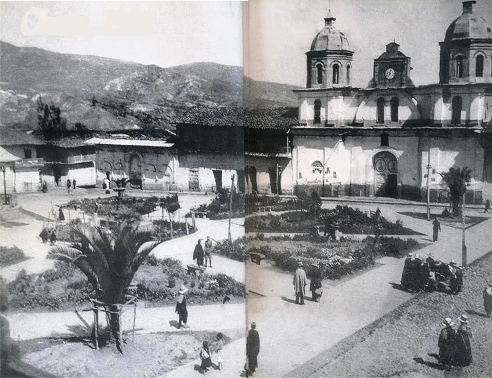 Plaza de Armas de Chota, 1950